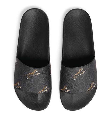 gucci slides lion|gucci slides outlet.